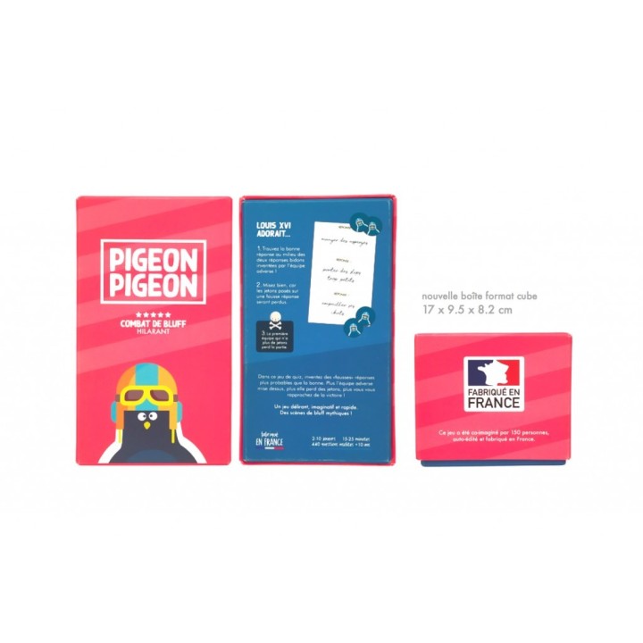 Pigeon Pigeon – Jeu d'Ambiance, Bluff et Faux-Semblants | Kroma