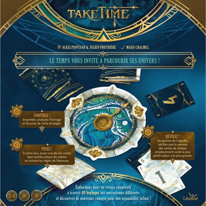 Take Time – Jeu Coopératif, Enigmes d'Horloges | Kroma