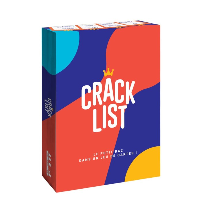 Crack List – Jeu de Cartes Petit Bac et Ambiance | Kroma