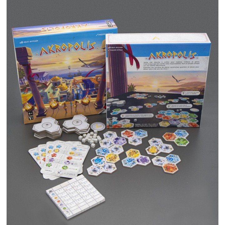 Akropolis – Jeu de Placement de Tuiles, As d'Or 2023 | Kroma
