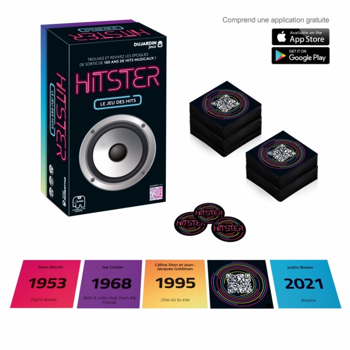 Hitster – Jeu d'Ambiance Musical, Quiz et Chronologie | Kroma