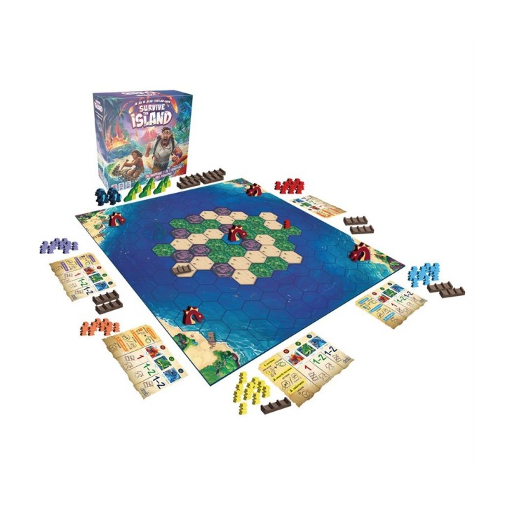 Survive: The Island – Jeu de Société, Trahison et Survie | Kroma