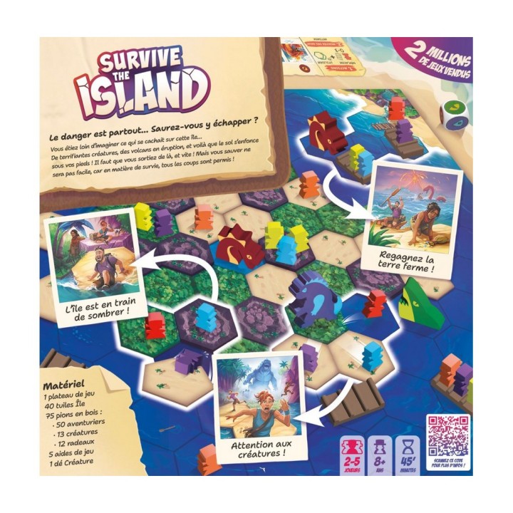 Survive: The Island – Jeu de Société, Trahison et Survie | Kroma