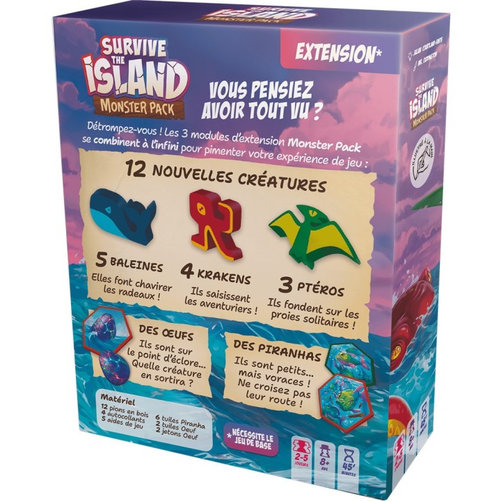 Survive The Island : Extension Monster Pack