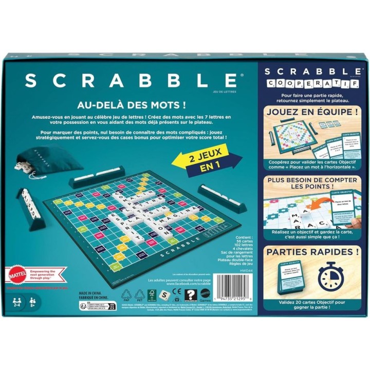 Scrabble 2 en 1