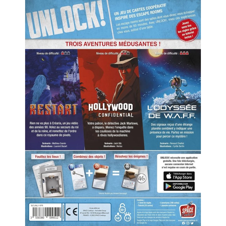 Unlock! Extraordinary Adventures – Jeu d'Évasion et Enquêtes | Kroma