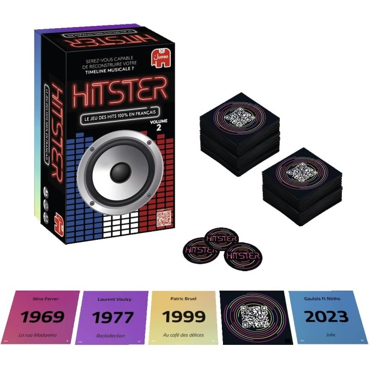 Hitster - Le jeu des hits 100% en français (vol 2)