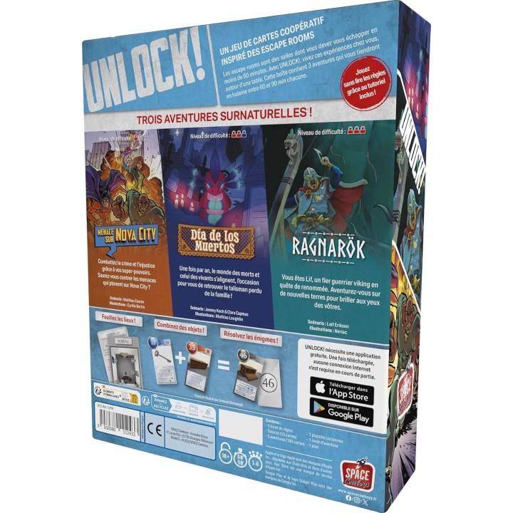 Unlock! Supernatural Adventures – Jeu d'Évasion, Super-Héros et Mythes | Kroma