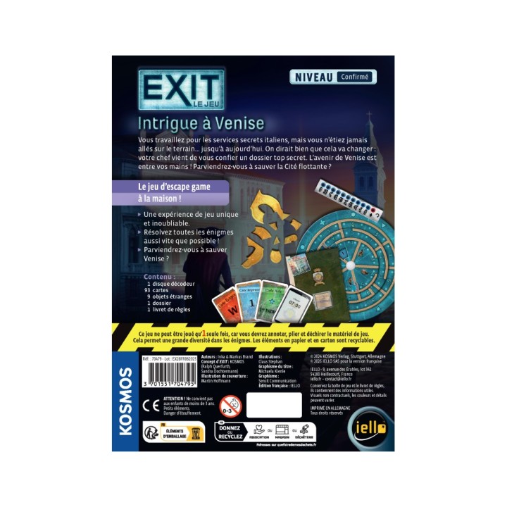 EXIT - Intrigue à Venise