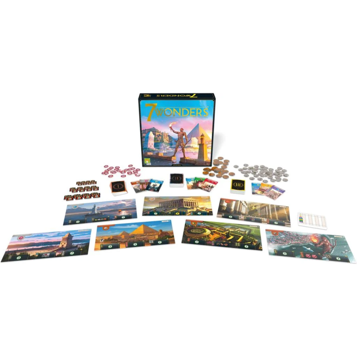 7 Wonders - Jeu de Société de Stratégie | Kroma