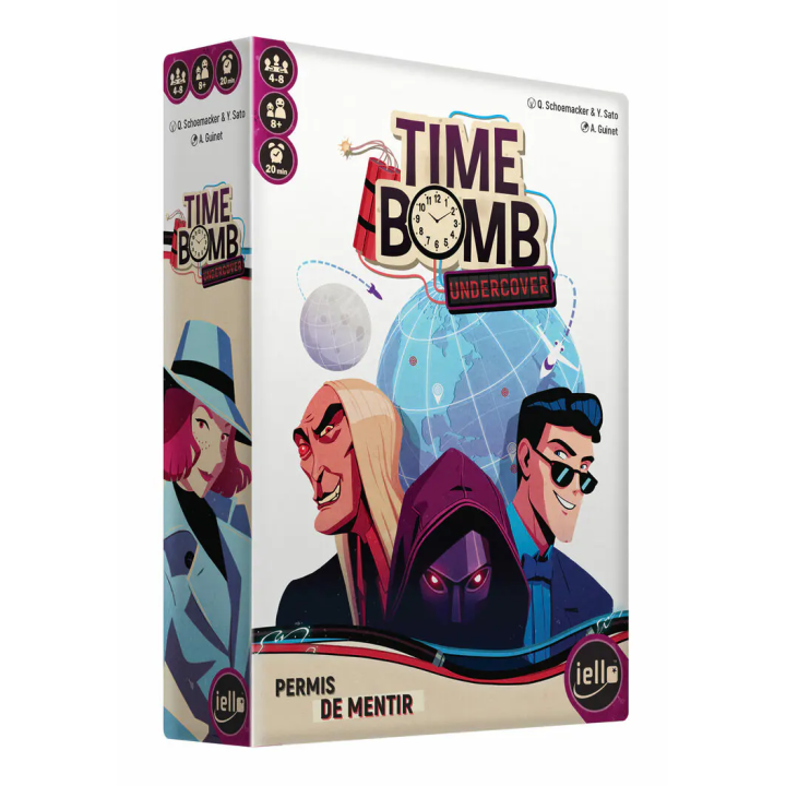 TimeBomb Undercover – Jeu de Bluff, Rôles Cachés et Déduction | Kroma