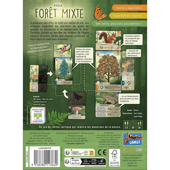 Forêt Mixte - Jeu de société