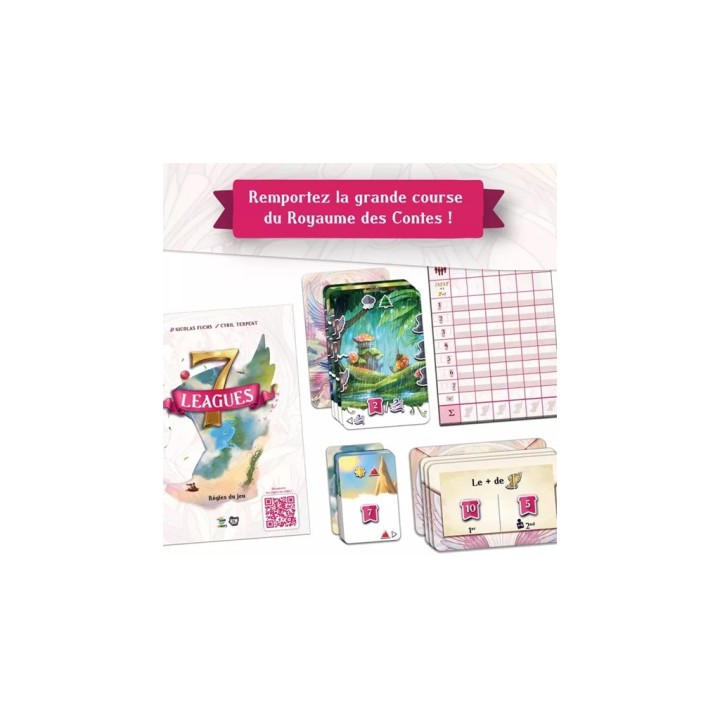 7 Leagues – Jeu de Société, Stratégie & Aventure | Kroma