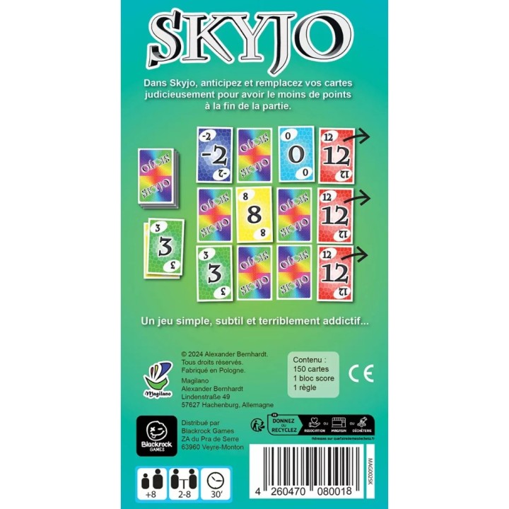 Skyjo – Le Jeu de Cartes Cultissime & Addictif | Kroma