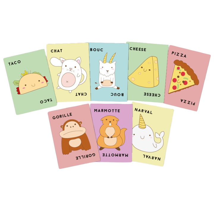 Taco Chat Bouc Cheese Pizza - Jeu de Rapidité |  Kroma