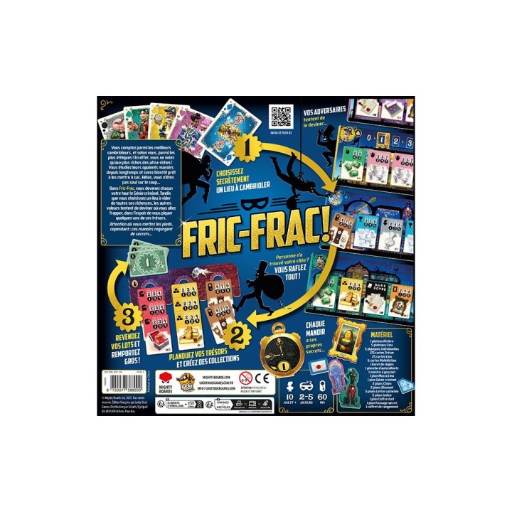 Fric-Frac ! - Jeu de Bluff & Cambriolage |  Kroma