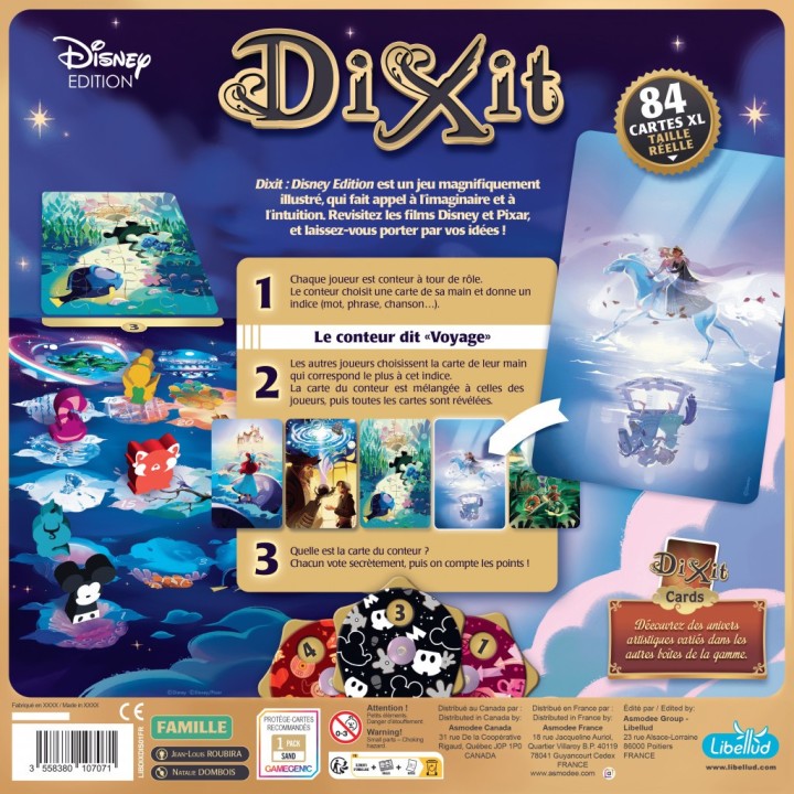 Dixit Disney – Jeu d'Ambiance Imagination Disney & Pixar | Kroma