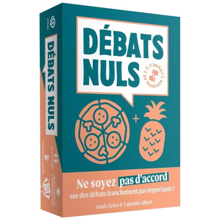 Débats Nuls Édition 2026 – Jeu d'Ambiance & Absurde | Kroma