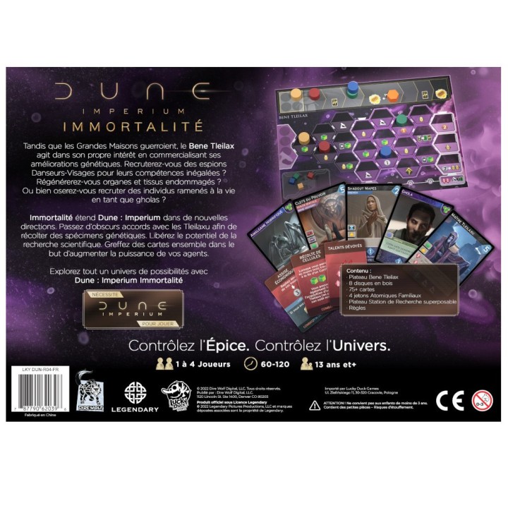 Dune Impérium : Immortalité (Ext.) – Extension Stratégie | Kroma