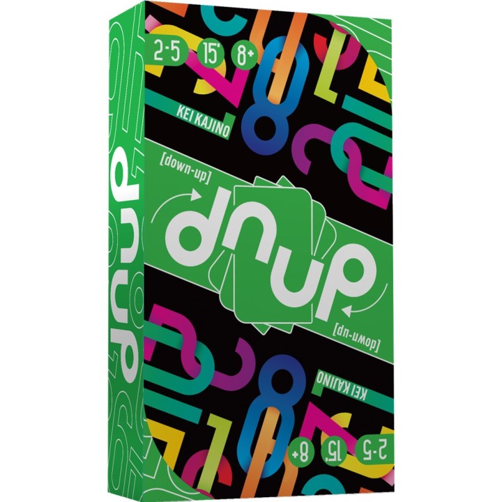 Dnup – Jeu de Défausse Cartes Réversibles, Format Poche | Kroma